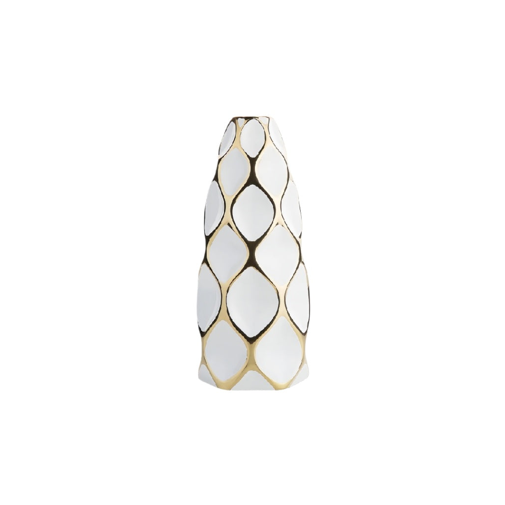 Vase décoratif en céramique pour embellir les espaces intérieurs - 20 x 10 x 35
