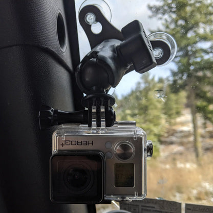 Sizepider Sizewivel GoPro Windshield Mount