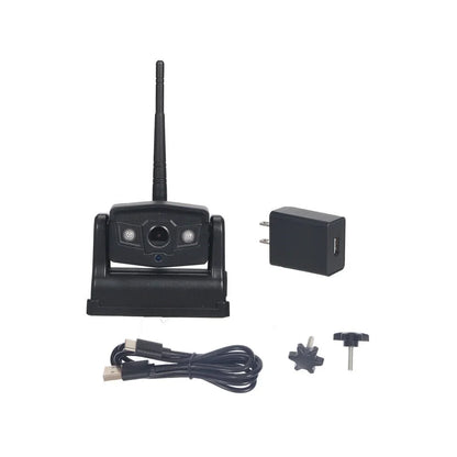 Onemayship  Magnetic WiFi Wireless Backup Camera, Front/Rear View Camera 9600mAh Battery