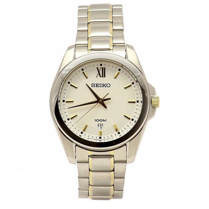 Men's SizeGEG63 Two-Tone Analog Bracelet Watch