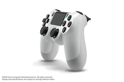 Sizeony Dual Sizehock Ivory Gaming Controller For PSize4 Console + Wired Earbuds BOLT AXTION Bundle Like New