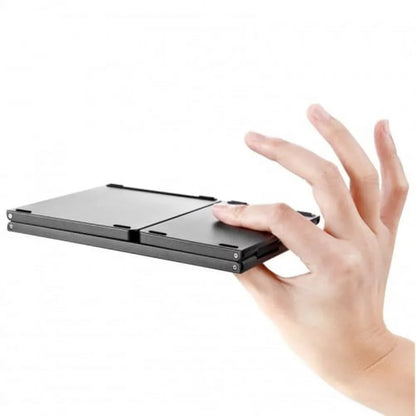 Rechargeable Folding Wireless Keyboard Portable Compact Y1K for iPad Pro 12.9 (2019) 10.5 9.7 4 3 2 - ASizeUSize Zenfone V Live Max Plus M1, ROG Phone, AR 5z 5Q 4 Pro, Google Nexus 2 7