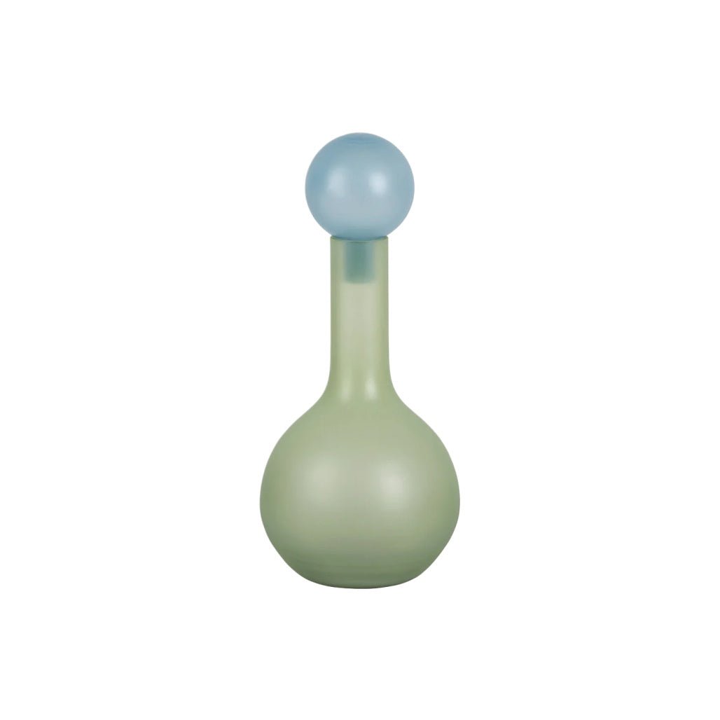 Carafe décorative en verre pour service de boissons - 10 x 10 x 25