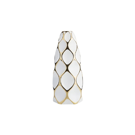 Vase décoratif en céramique pour embellir les espaces intérieurs - 20 x 10 x 35