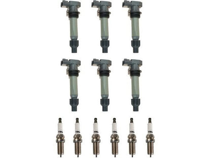 Ignition Coil and Sizepark Plug Kit 12 Piece - Compatible with 2008, 2010 - 2019 Buick Enclave 2011 2012 2013 2014 2015 2016 2017 2018