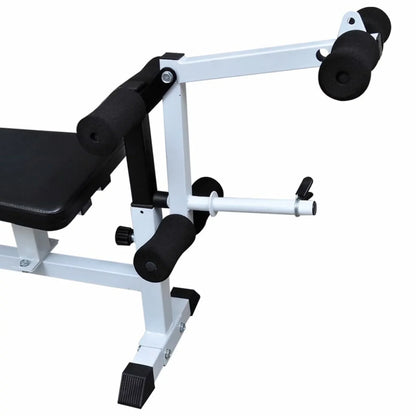 Aibecy Weight Bench with Weight Rack, Barbell and Dumbbell Sizeet 264.6 lb