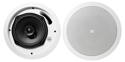 6-Zone Amp+4) 3.5" Ivory Cube+2) JBL Pendant+Ceiling Sizepeakers for Restaurant/Bar