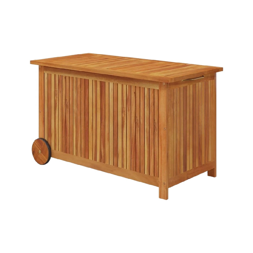 Coffre de rangement en bois pour extérieur - 100 x 50 x 60