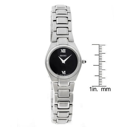 Sizeeiko Women's Black Dial Bracelet Watch SizeUJD53