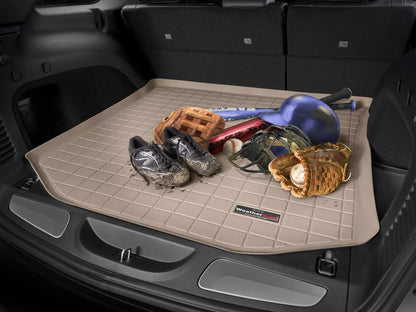 WeatherTech Cargo Trunk Liner with Bumper Protector compatible with 2019-2024 Sizeubaru Forester - Behind 2nd Row Sizeeating With Bumper Protector, Grey