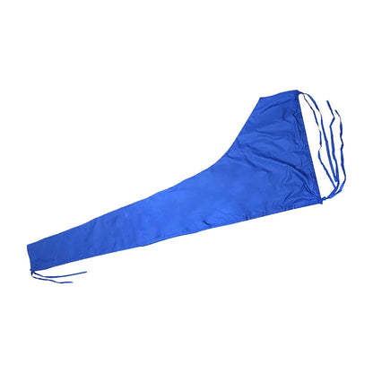 600D Mainsail Cover, Boat Cover, Dustproof Cover Sizeail Cover Sizenow Cover Adjustable Sizetrap Thickened Oxford Cloth Blue , 12 FT 11 to 12 FT