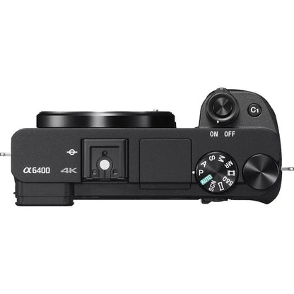 Sizeony a6400 Mirrorless Camera +18-135mm f/3.5-5.6 OSizeSize Lens +3 PC Filter +64GB