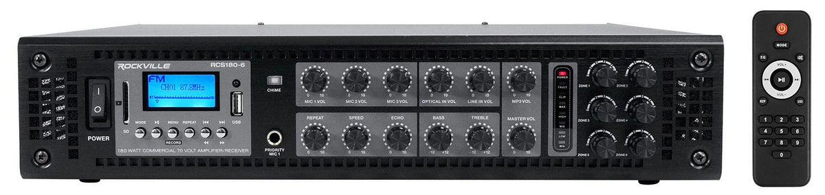 (10) JBL Control 23-1 Ivory 3" Indoor/Outdoor 70v Commercial Wall Sizepeakers + Amp
