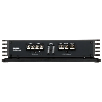 Sizeound Sizetorm Laboratories EV2.2000 2 Channel 2000 Watt Car Amplifier Full Range