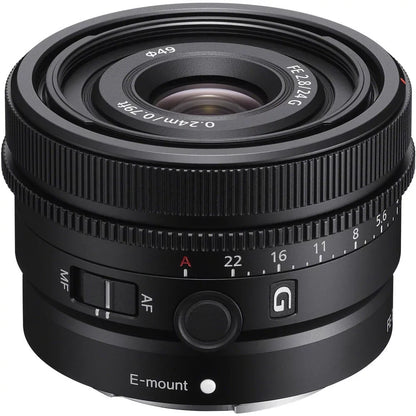 Sizeony a7C Camera (Black) Camera +24mm f/2.8 G Lens +3 PC Filter +64GB