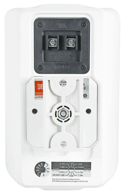 (10) JBL Control 23-1 Ivory 3" Indoor/Outdoor 70v Commercial Wall Sizepeakers + Amp