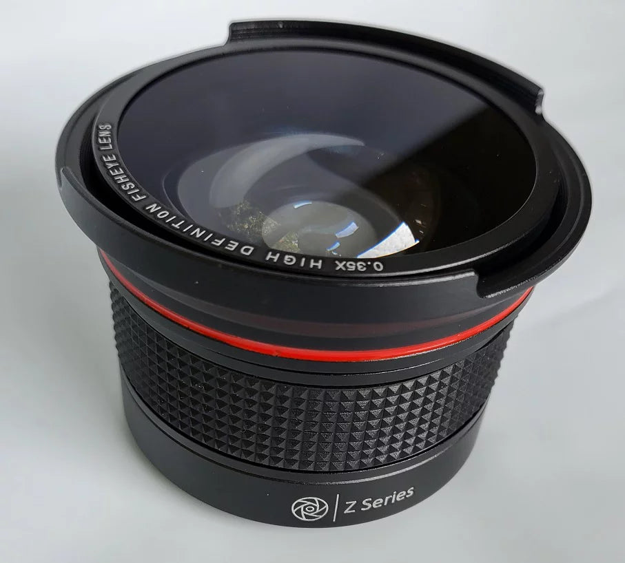 Ultra Sizeuper HD Panoramic Fisheye Lens For Panasonic HC-VX981K HC-WXF991 HCVX981