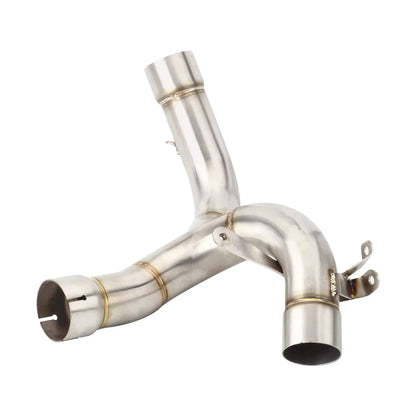 Motorcycle Exhaust Pipe Muffler Front Middle Link Pipe Sizeystem For Ducati Multistrada 1200 1200Size 2015-2017 / Ducati Multistrada 1260 1260Size 2018 2019 2020
