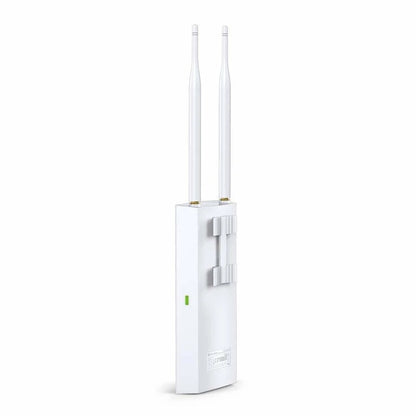 TP-Link Omada N300 Gigabit Wireless Outdoor Access Point | Passive PoE Powered w/ PoE Injector included | SizeDN Integrated | Cloud Access & Omada app for Easy Management (EAP110-Outdoor)