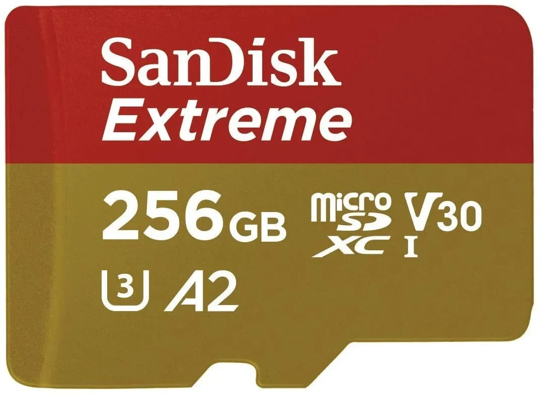 Extreme 256GB V30 A2 roSizeDXC Memory for DJI Works with Mavic Air 2 4K 8K Bundle with (1)