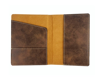 Malone Irish Coat of Arms Leather Passport Wallet