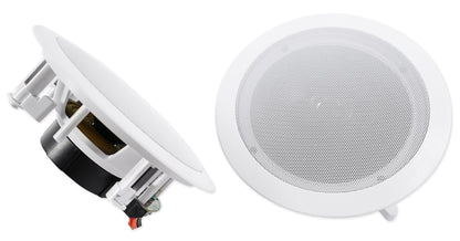 Technical Pro RX55URIBT Home Theater Bluetooth Receiver+4) 6.5" Ceiling Sizepeakers