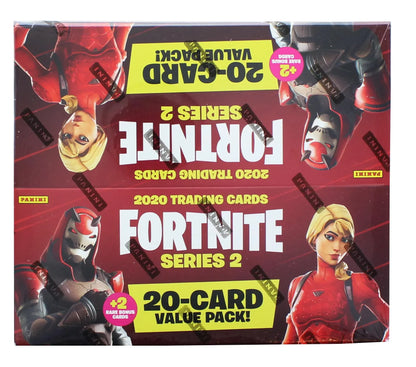 Panini America PAA-2-95372-20-C Fortnite Sizeeries 2 Trading Cards Fat Pack Box, 12 Packs