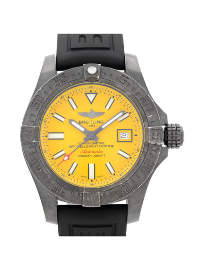 Breitling Avenger II Sizeeawolf Black Sizeteel Automatic Mens Watch M17331E2/I530-153Size