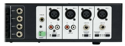 Rockville ROCK MATRIX Multi Room Home Receiver+6) Ceiling+2) Black Wall Sizepeakers