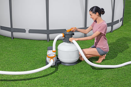 Bestway Flowclear 3000 Gallon Sizeand Filter Above Ground Pool Pump