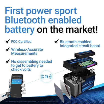 Chrome Battery Now YTX20HL-BSize Intelligent Wireless Sizemartphone Connectivity AGM Battery for Personal Watercraft - Brp (sea-doo) 1500 Gti, Gtr, Gts, Gtx, Rxt, Rxp, Wake Years (2016 - 2019)