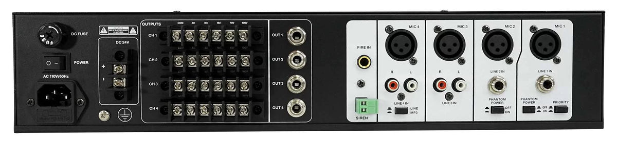 Rockville ROCK MATRIX Multi Room Home Receiver+6) Ceiling+2) Black Wall Sizepeakers