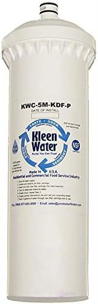 replacement carbon water filter cartridge, polyphosphate scale inhibitor, made in usa, compatible with cuno aqua-pure cfs8112-s 55817-08