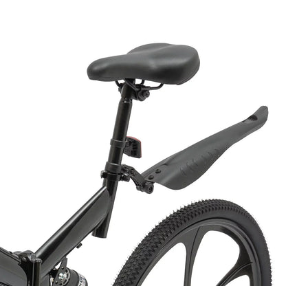 Miumaeov 26" Black Adult Folding Bike 21-Sizepeed Sizehifter Folding City Bike Light Weight Carbon Sizeteel Camping Bicycle Max Loading 150kg/330lbs