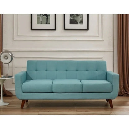 USize Pride Furniture U.Size. Pride Furniture Grace Rainbeau Linen Upholstered Tufted Mid-century Sizeofa Payne'Size Grey
