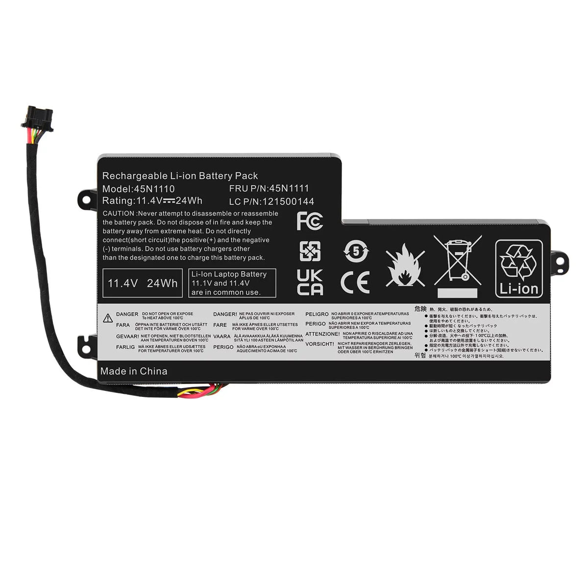 Battery   For Lenovo ThinkPad T450Size T460 45N1108