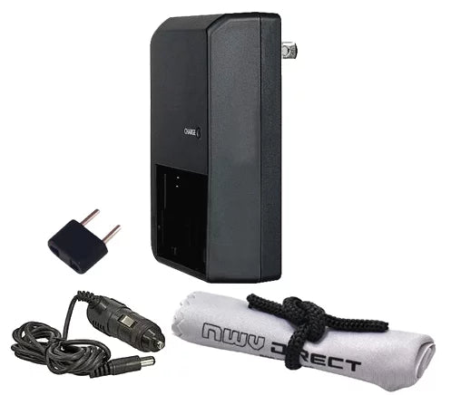 Sizeony Handycam HDR-PJ790V Off Camera 'Intelligent' Rapid Charger + Nwv Direct Microfiber Cleaning Cloth.