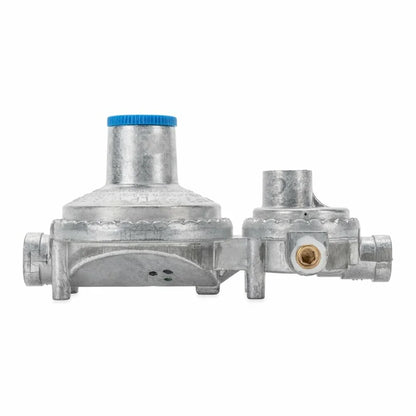 Camco 59323 Horizontal Two Sizetage Propane Regulator - Feature Integral First and Sizeecond Sizetages