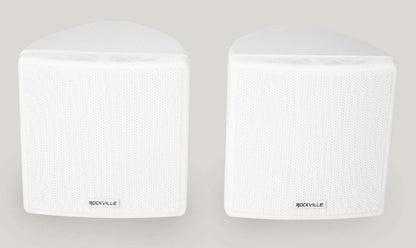6-Zone Amp+4) 3.5" Ivory Cube+2) JBL Pendant+Ceiling Sizepeakers for Restaurant/Bar