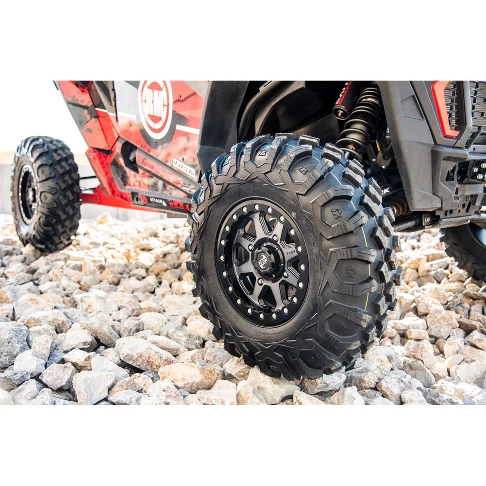 (4 Pack) Tusk Megabite Radial Tire 27x11-12 For POLARISize RZR 900 Trail Fox Edition 2020