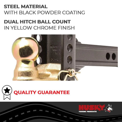 Husky Towing 33104 2" Receiver Trailer Hitch Ball Mount